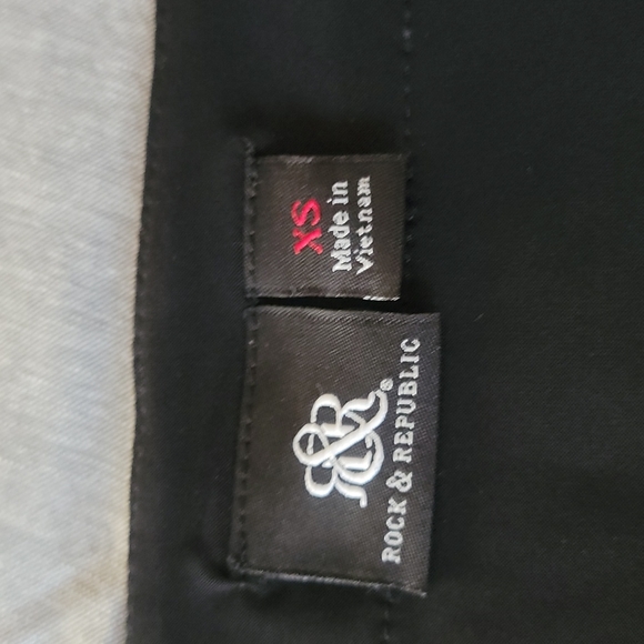 Rock & Republic Metallic Look Studded Top - Picture 9 of 11